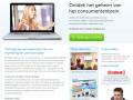 Conversiegerichte website voor ConsumPsy